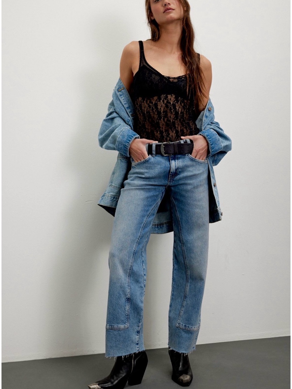 Free People Risk Taker Denim size 27
